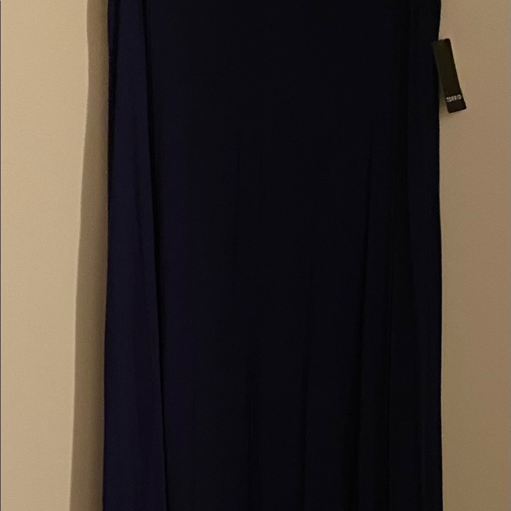 Bnwt Torrid Soft Material 2x Navy - image 3